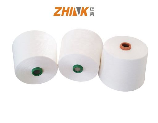 SIRO COMPACT SPUN Ne30/1 100% переработанная полиэстерная белая пряжа для ткачества и вязания