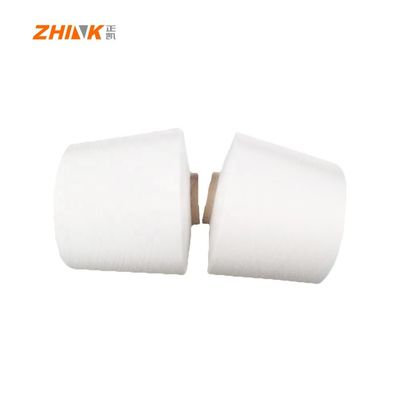 Полиэстер / вискоза NE 24/1 Siro Compact / Ring Spun сырая пряжа для ткачества 27 прочность