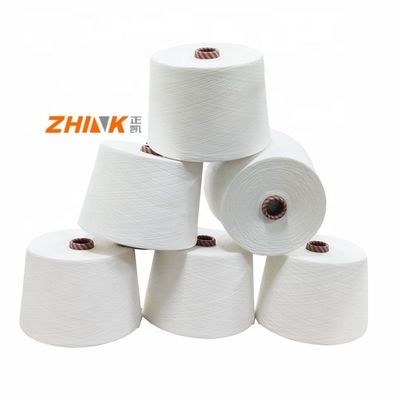 100% катионный полиэстер NE30/2 TFO Spun Yarn Raw