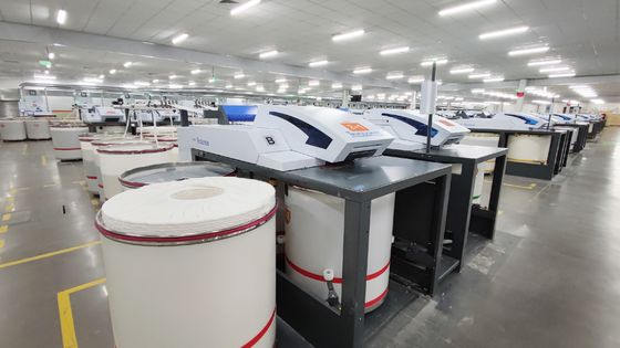 Устойчивая Ne32/1 Спуновая пряжа 60% переработанный полиэстер 40% модальная для ткачества и вязания