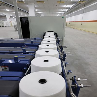 MVS Polyester/Modal 50/50 65/35 80/20 Ne25/1 Виртексная пряжа для ткачества/трикотажа