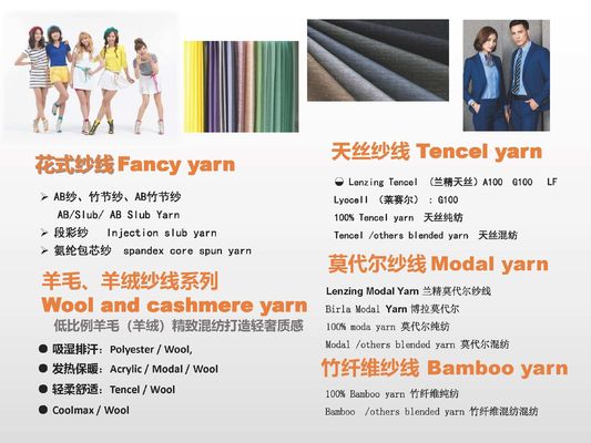 55% вискозной и 45% модальной устойчивой NE60/1 Siro Compact Spun Yarn Tshirt Tube Yarn