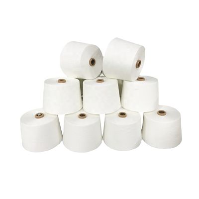 Ne32/1 RING SPUN Полиэстер/потухлый вулканический полиэстер/вискоза 40/30/30 Смешанные необработанные пряжи