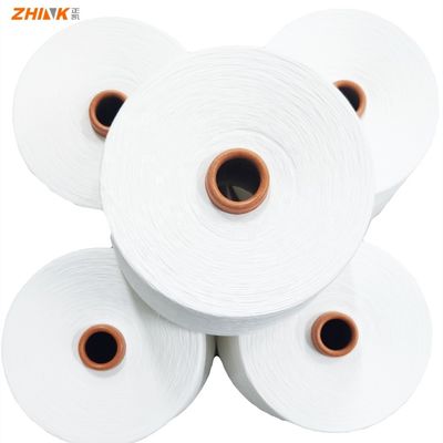 NE40s/1 Siro Compact Spun Yarn 50% полиэстер 50% модальная сырая белая прочность 29,2cN/tex