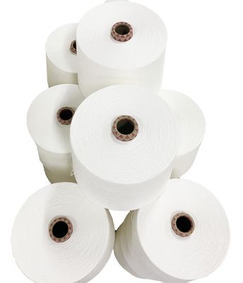 Смешанная пряжа PV 80% полиэстер 20% вискоза Ne16s 40D Spandex Core Spun Yarn