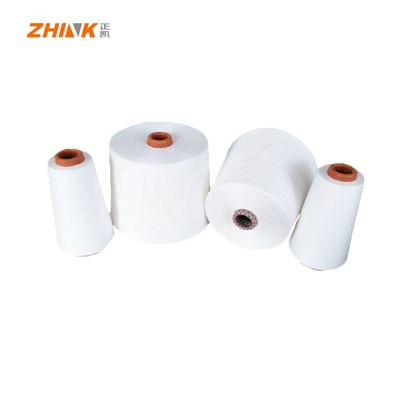 Ne40S Vortex Spinning Yarn Raw White 100% Viscose для вязания и ткачества в стиле OE