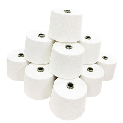 1036 Twist 100% Modal NE50/1 Siro Compact Spun Yarn для вязания и ткачества Необработанная белая пряжа