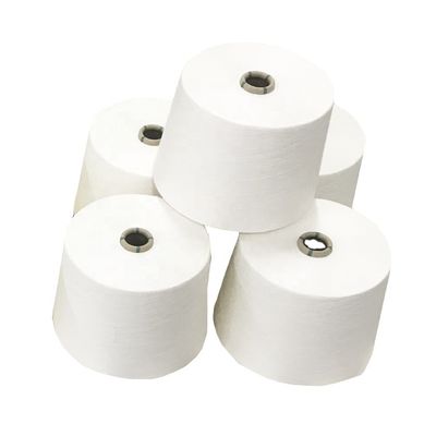 1036 Twist 100% Modal NE50/1 Siro Compact Spun Yarn для вязания и ткачества Необработанная белая пряжа