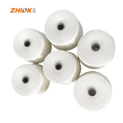NE40/1 Siro Compact Spun Yarn Raw White Evenness CVm%9.5 для вязания Плетение Смешанная пряжа