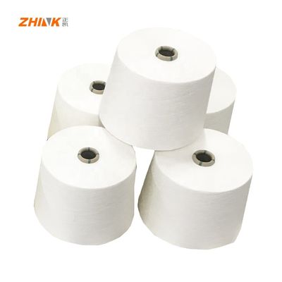 Хорошая красительность 15S-80S Ring Spun Siro Compact Blended Yarn для вязания и ткачества