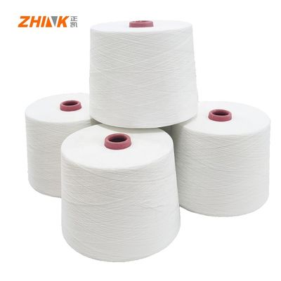 Ne25/1 Siro Compact Slub Yarn for Knitting and Weaving 65/35 Смесь полиэстера/вискозы