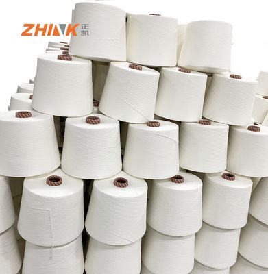 Необработанный образец полиэстер CSY Ne16 70D Lycra Spandex Core Siro Spun Yarn для джинсового дизайна 3.5