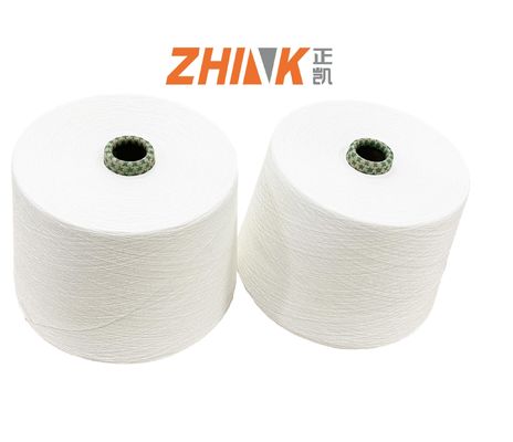 Необработанный образец полиэстер CSY Ne16 70D Lycra Spandex Core Siro Spun Yarn для джинсового дизайна 3.5