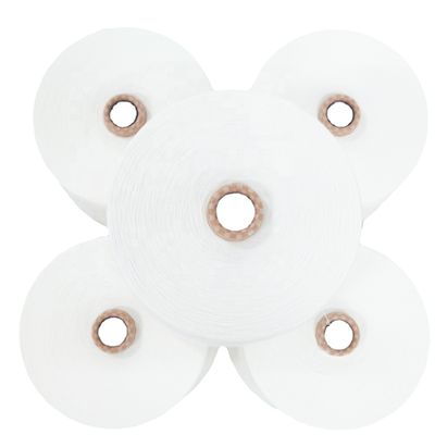 Плотность ≤CV5% 100% вискозы Ne30/1 Siro Compact Spun Ткацкая и вязаная пряжа